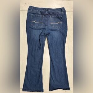Maurices Dark Blue Women's Boot Cut Jeans 14W Reg NWOT